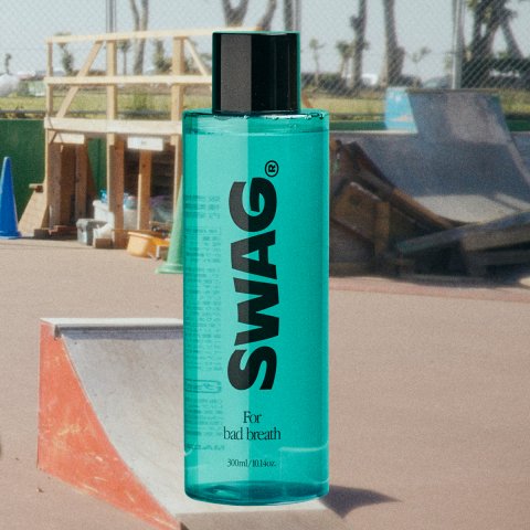SWAG<br>MOUTH WASH FOR BAD BREATH