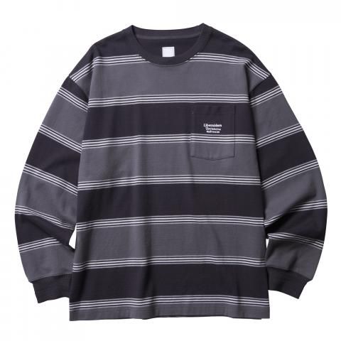 【 Liberaiders®︎ 】　STRIPE LS TEE Liberaiders®︎ 】 STRIPE LS TEE