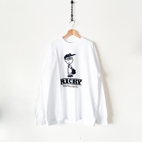 Homage Graphic Collection<br>PRINT L/S TEE<br>"RICKY"