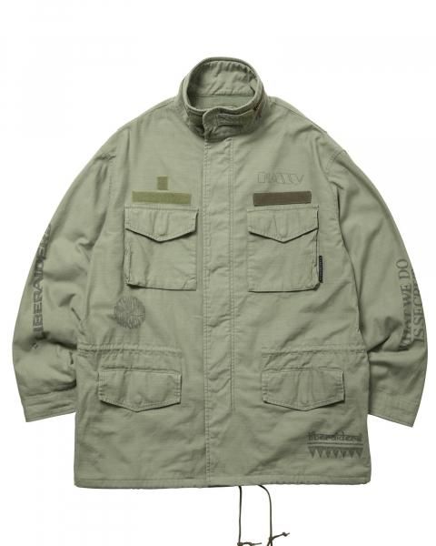 Liberaiders&#174;&#65038;<br>HANDWRITING PRINT M65 JACKET<img class='new_mark_img2' src='https://img.shop-pro.jp/img/new/icons5.gif' style='border:none;display:inline;margin:0px;padding:0px;width:auto;' />