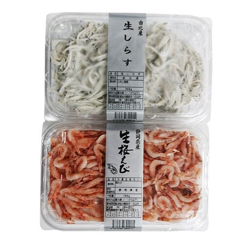 静岡特産品 産地直送 静岡名物「石原水産」駿河湾産 生桜えび＆生