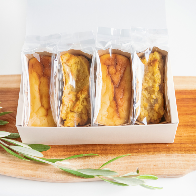 洋菓子セット（スイートポテト、焼き芋のチーズケーキ各2個入り）【化粧箱入り】