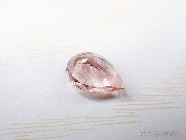 宝石質！内モンゴル産ピンクフローライトAAAルース（穴なし）約14x9.8x6.4mm【1粒12,600円】NO.4 -  バラ売り天然石｜天然石ビーズのバラ売り専門店