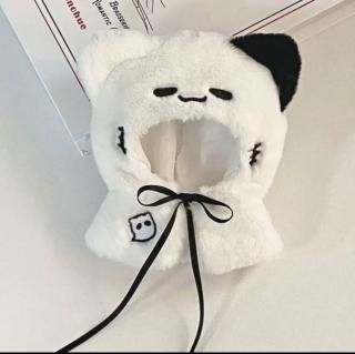 ぬいぐるみ用おばけネコ白マント