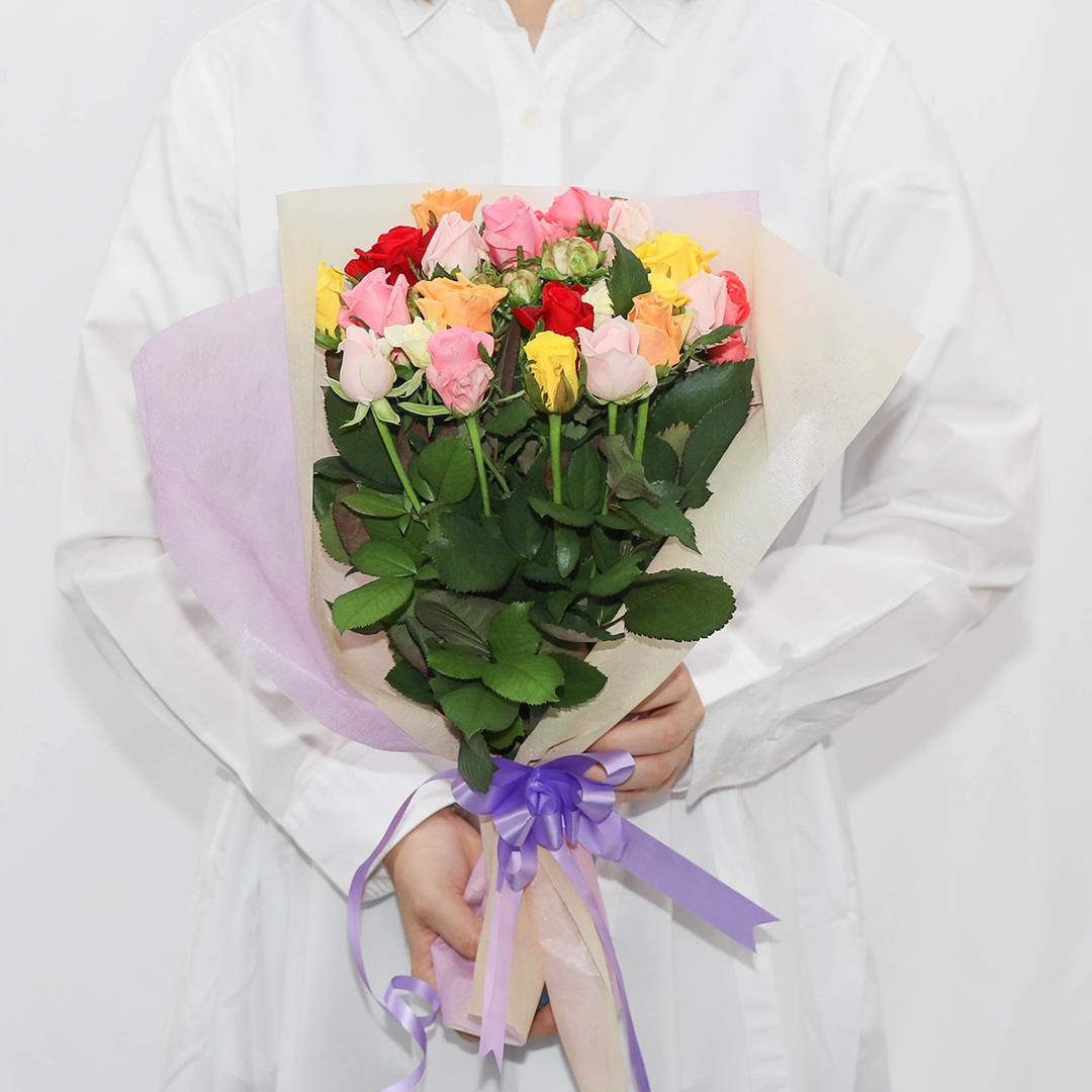 バラ花束(L) プレゼント用 | Revive Rose(リバイブローズ) 可能