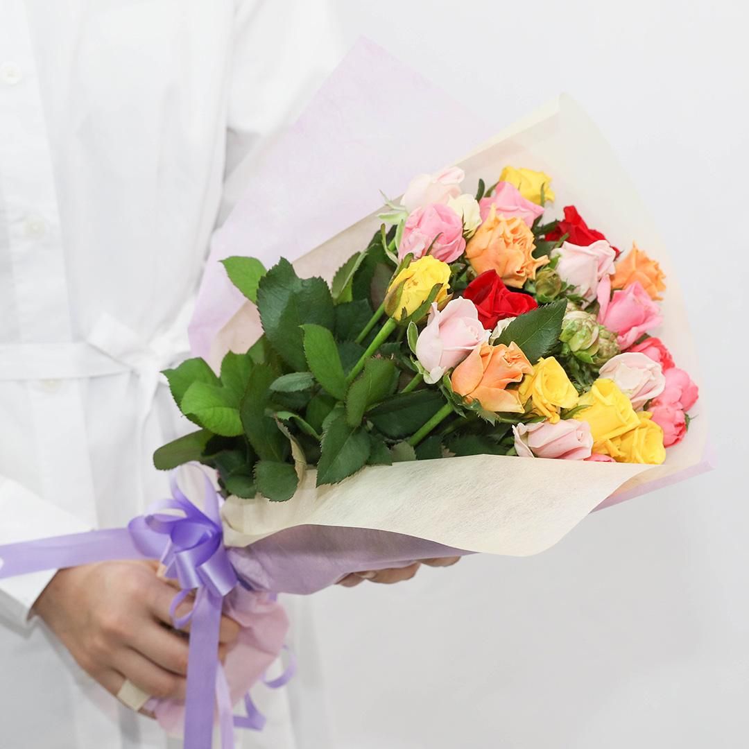 バラプレゼント用 バラ花束(L) プレゼント用 | Revive Rose(リバイブローズ) 可能