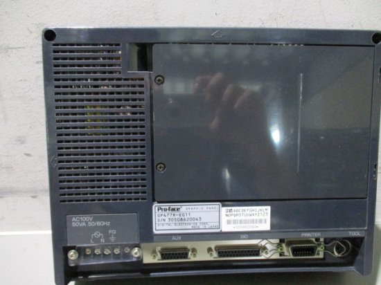 中古 Pro-face GP477R-EG11 タッチパネル プログラマブル表示器 通電OK - growdesystem