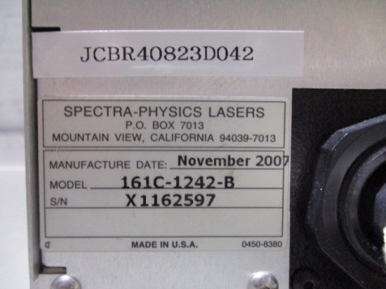 中古 SPECTRA-PHYSICS LASERS 161C-1242-B - growdesystem