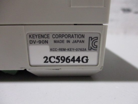 最も優遇のその他中古 KEYENCE DV-90N バーコードデータ照合装置 AutoID 通電OK - growdesystem
