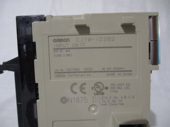 中古 OMRON CJ1W-ID262入力ユニット - growdesystem