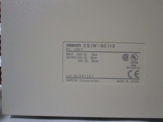 中古 OMRON PLC 位置制御装置 CS1W-NC113 - growdesystem