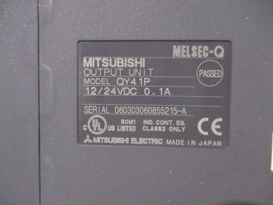 中古 MITSUBISHI電機 シーケンサ MELSEC-Q QY41P トランジスタ出力