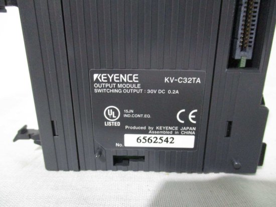 中古 KEYENCE 32点コネクタトランジスタ(シンク) KV-C32TA - growdesystem