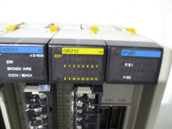 中古 OMRON プログラマブルコントローラ CQM1H-CPU51 PA203 OCH ID212 OD212*2 ID213 AD041  IPS02 - growdesystem