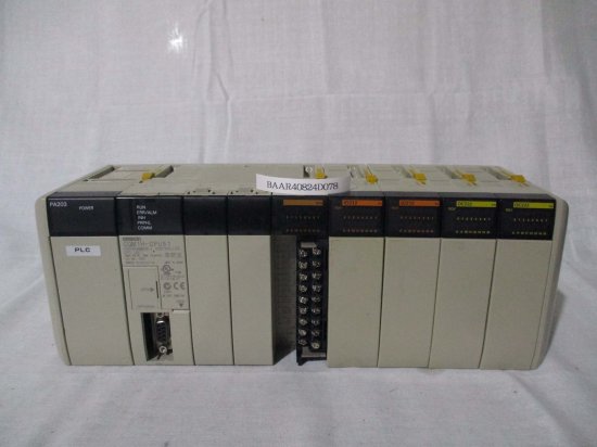 中古 OMRON プログラマブルコントローラ CQM1H-CPU51 PA203 OCH ID212*2 OC222*2 - growdesystem