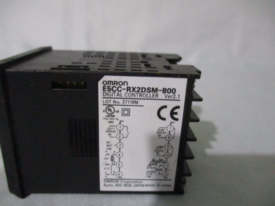 中古OMRON E5CC-RX2DSM-800 デジタル調節計 - growdesystem