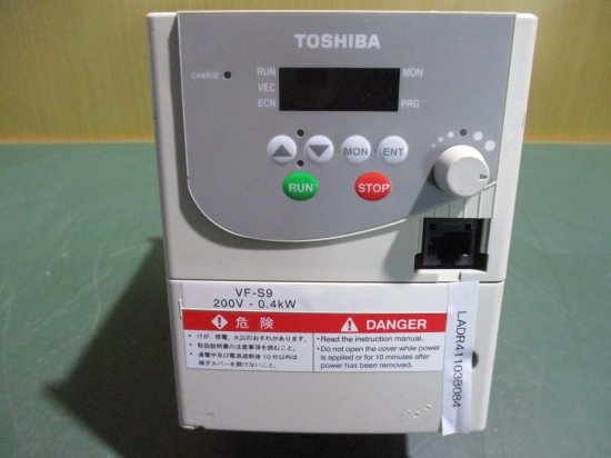 中古 TOSHIBA VFS9-2004PM-AN(1) 0.4KW 200V インバーター - growdesystem