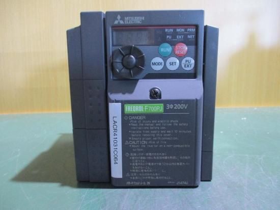 【新品】三菱インバーター　FR-F720PJ-3.7K-FS 2024年製 新品】三菱インバーター FR-F720PJ-3.7K-FS 2024年製