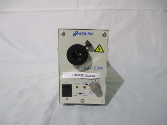 中古MORITEX MHAA-100W ハロゲン光源 - growdesystem