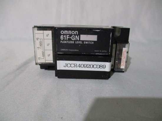 中古 OMRON フロートなしスイッチ 61F-GN - growdesystem