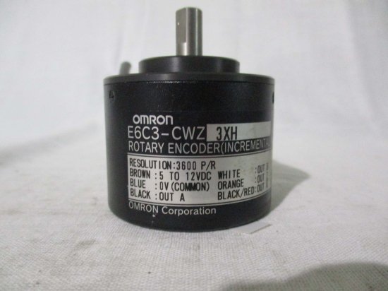 中古 OMRON ロータリーエンコーダ E6C3-CWZ 3XH - growdesystem