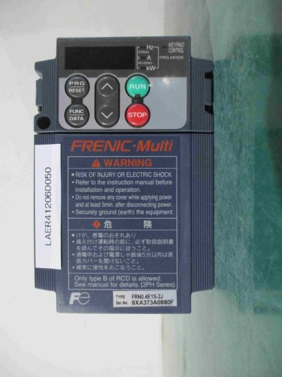 FRN0.4E1S-2J 富士電機　三層インバータ