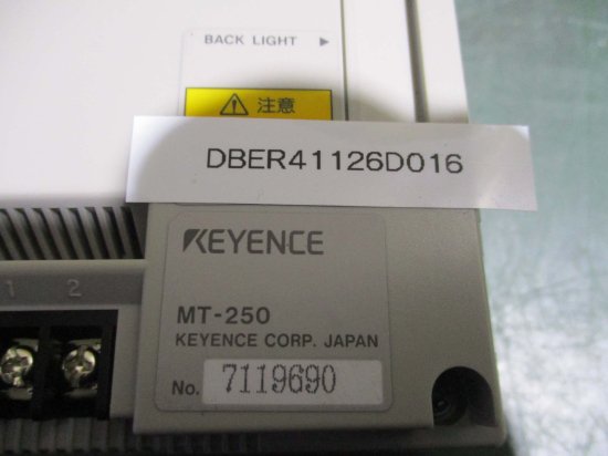 中古Keyence MT-250 中型マルチディスプレイ 24VDC - growdesystem