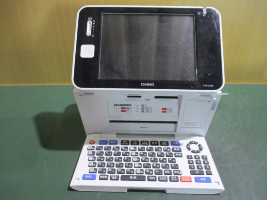 中古CASIO はがき＆フォトプリンター 8型タッチパネル・手書き認識対応プリン写ル PCP-2500 - growdesystem