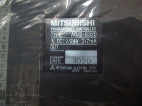 新古 MUSTUBISHI A0J2-E32D DC入力ユニット プラスコモンタイプ - growdesystem