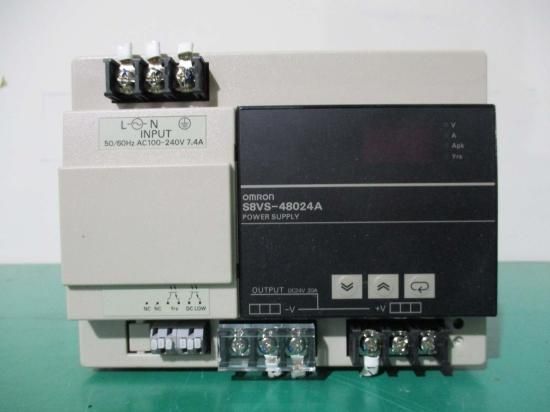 OMRON 電源ユニット ２種類セット売り S8VS-06024 | オムロン S8VS DINレール取付け用スイッチング電源