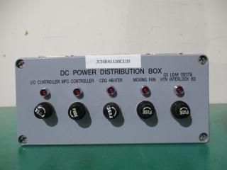 DC POWER DISTRIBUTION BOX O3 LEAK DETECTOR AND HEATER INTERLOCK