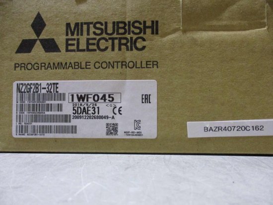 新古 MITSUBISHI NZ2GF2B1-32TE CC-Link IEフィールドネットワークリモートI/Oユニット - growdesystem