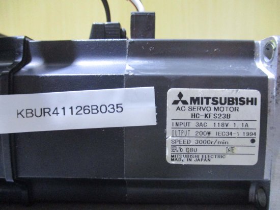 中古MITSUBISHI/三菱 HC-KFS23B サーボモーター - growdesystem