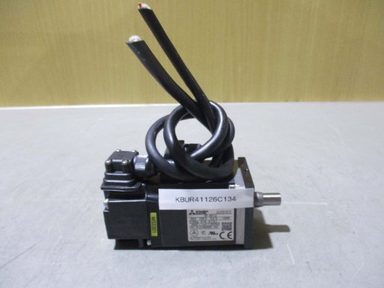 中古 MITSUBISHI AC SERVO MOTOR HF-KP13 AC サーボモーター 100W - growdesystem