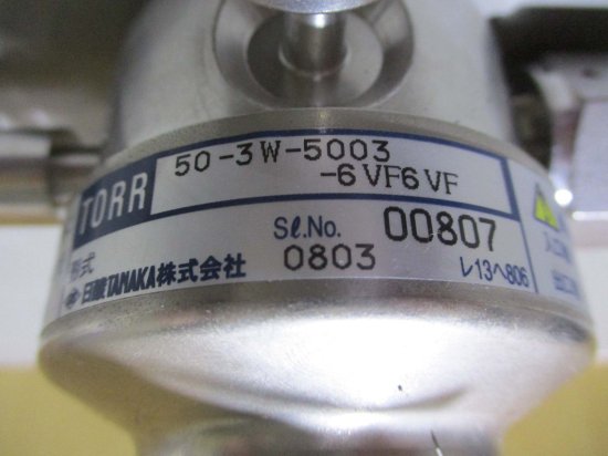 中古 TANAKA TORR 50-3W-5003-6VF6VF 高純度ガス用圧力調整器/NAGANO ...