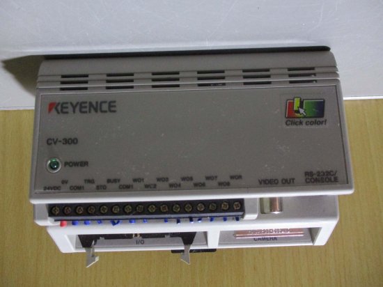 中古 KEYENCE CV-300 画像センサ - growdesystem