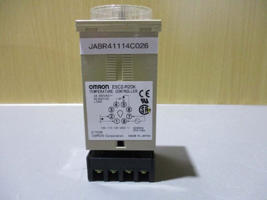 中古 OMRON E5C2-R20K 電子温度調節器 - growdesystem