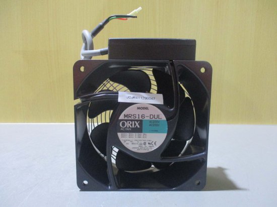 中古ORIENTALMOTOR ORIX MRS16-DUL ACプロペラファン - growdesystem