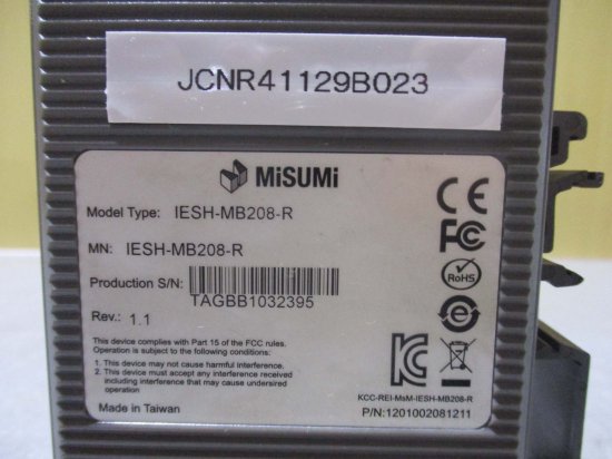 中古MISUMI IESH-MB208-R プラスチックシャーシ - growdesystem