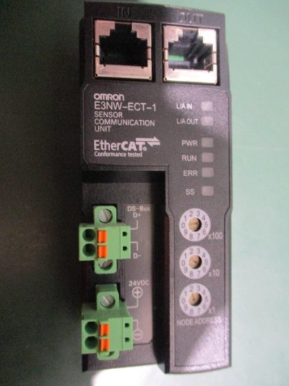 中古 OMRON E3NW-ECT-1 ファイバセンサ用通信ユニット - growdesystem