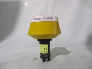 IDEC HW1E-BV PUSH BUTTON, EMERGENCY STOP, TWIST-RELEASE  