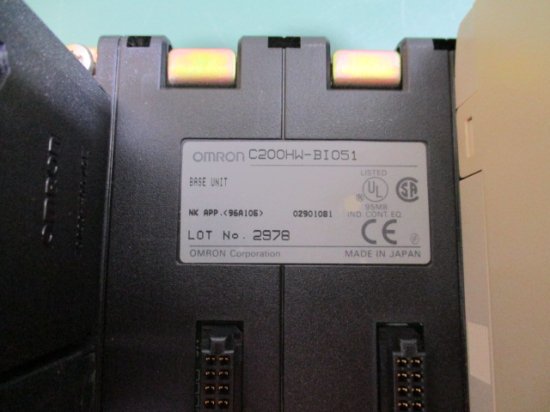 中古 OMRON C200HW-BI051/PA204/OD212*2/ID212/CT021/ プログラマブルコントローラ -  growdesystem