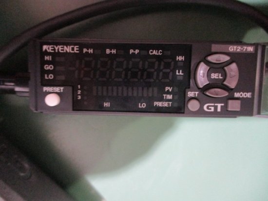 中古 KEYENCE GT2-71N/DL-RS1A/GT2-A12KL 高精度接触式デジタルセンサーセット - growdesystem