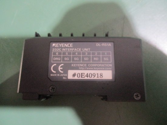 中古 KEYENCE DL-RS1A/CT2-71N センサーセット - growdesystem