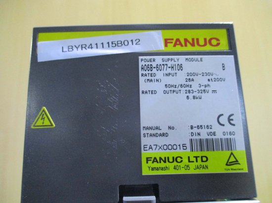 中古 FANUC A06B-6077-H106サーボ アンプ モジュール - growdesystem