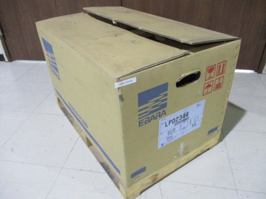 中古荏原 ラインポンプ 50LPD63.7E 50mm/3.7kw/60HZ/200V エバラポンプ