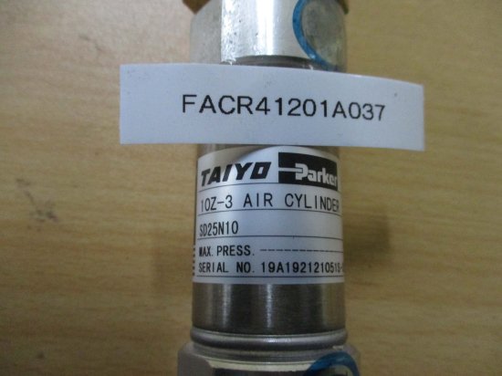 新古 TAIYO 空気圧シリンダ TAIYO 10Z-3 SD25N10 3セット - growdesystem