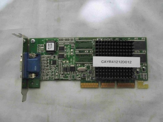 中古ATI RAGE 128 ULTRA VGA E-G012-01-2979 (B)/109-73100-02 VIDEO CARD Low  Profile - growdesystem