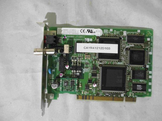 中古MITSUBISHI Q80BD-J71BR11 MELSECNET/Hインタフェースボード - growdesystem