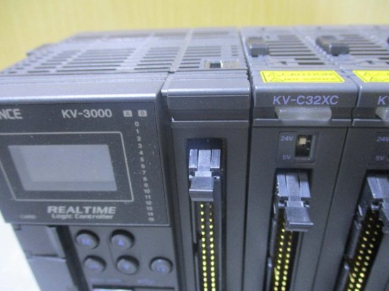 中古KEYENCE KV3000/KV-C32XC*2/KV-C32TC*3 - growdesystem